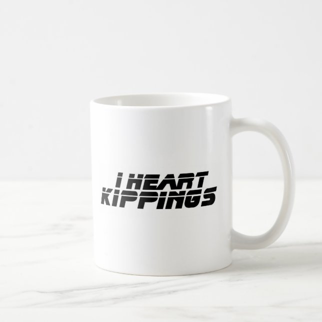 I Herz Kippings, tun Sie? Kaffeetasse (Rechts)