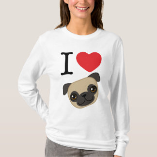 I Herz-Kitz-Möpse T-Shirt