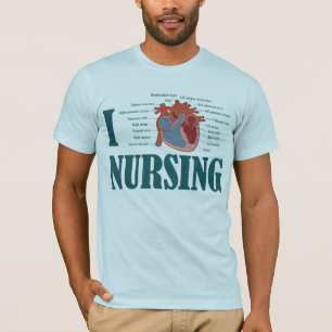 I Herz KRANKENPFLEGE T-Shirt