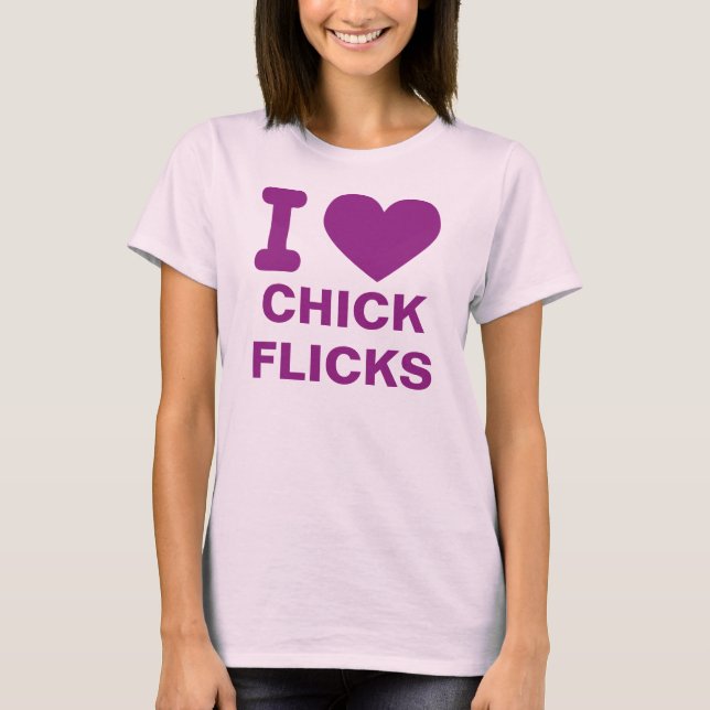 I Herz-Küken-leichte Schläge T-Shirt (Vorderseite)
