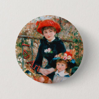 I Herz-Kunst - Renoir Button