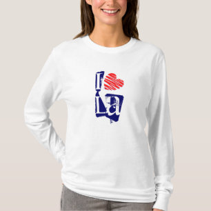 I Herz LA Retro Mode-T - Shirt-Liebe Los Angeles T-Shirt