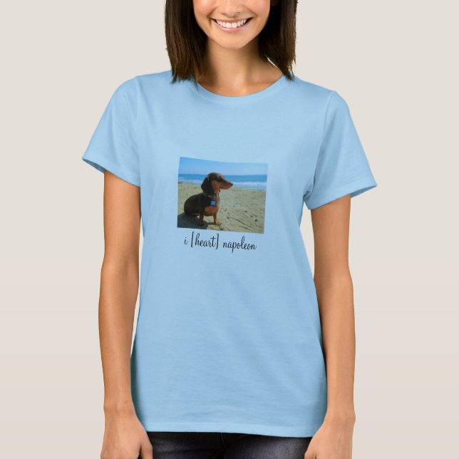 I [Herz] - Landschaftsfrauen T-Shirt (Vorderseite)