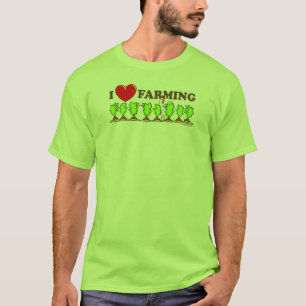 I Herz-Landwirtschaft T-Shirt