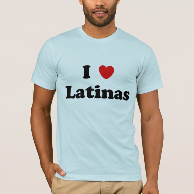 I Herz Latinas T-Shirt (Vorderseite)