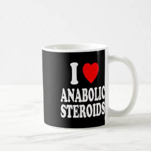 I Herz (Liebe) Anabolische Steroide Bodybuilding W Kaffeetasse