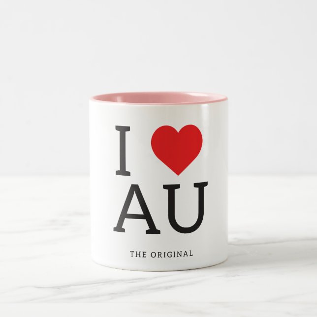 I Herz Liebe-Australiens | I AU Tassen (Mittel)