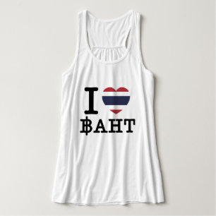 I Herz (Liebe) Baht Tank Top