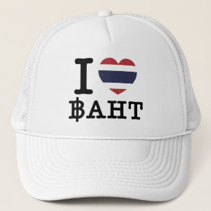 I Herz (Liebe) Baht Truckerkappe
