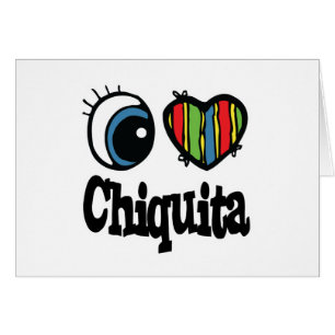 I Herz (Liebe) Chiquita