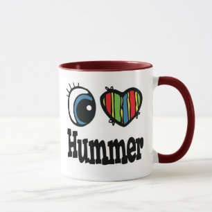 I Herz (Liebe) Hummer Tasse