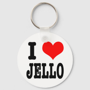 I HERZ (LIEBE) Jello Schlüsselanhänger