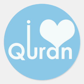 I Herz (Liebe) Koran Sticker