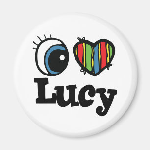 I Herz (Liebe) Lucy Magnet