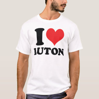 I Herz/Liebe Luton T-Shirt