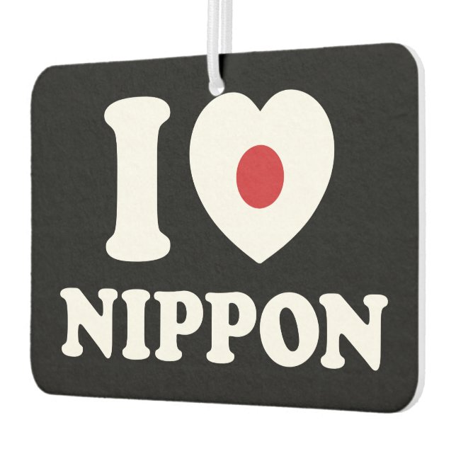I HERZ [LIEBE] NIPPON AIR FRESHENER AUTOLUFTERFRISCHER (Links)