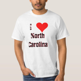 I (Herz) Liebe North Carolina T-Shirt