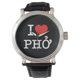 I Herz (Liebe) Pho Armbanduhr
