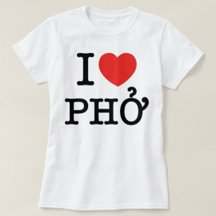 I Herz (Liebe) Pho T-Shirt