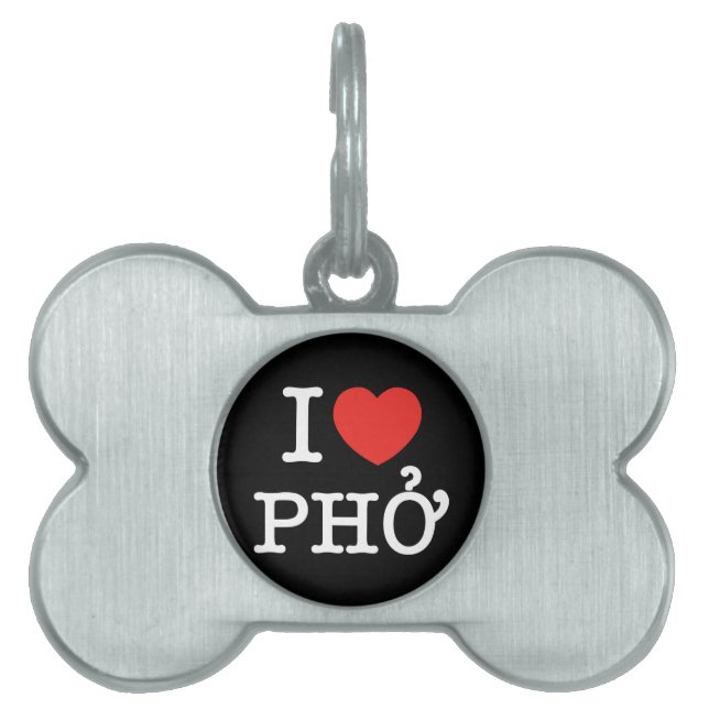 I Herz (Liebe) Pho Tiermarke (Vorderseite)