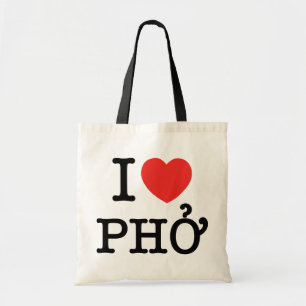 I Herz (Liebe) Pho Tragetasche