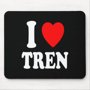I Herz (Liebe) Tren Bodybuilding Steroide Zyklus Mousepad