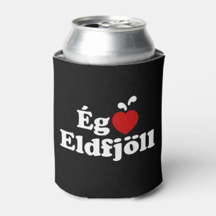 I Herz (Liebe) Vulkane [Ég Elska Eldfjöll] Dosenkühler