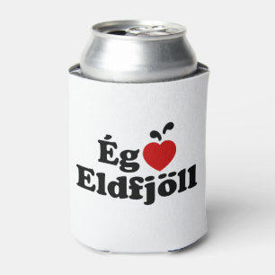 I Herz (Liebe) Vulkane [Ég Elska Eldfjöll] Dosenkühler