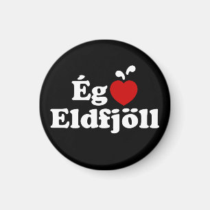 I Herz (Liebe) Vulkane [Ég Elska Eldfjöll] Magnet