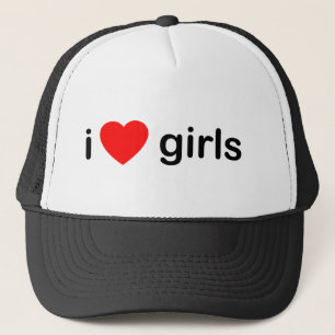 I Herz-Mädchen - Frauen-Liebe Truckerkappe