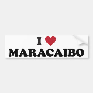I Herz Maracaibo Venezuela Autoaufkleber