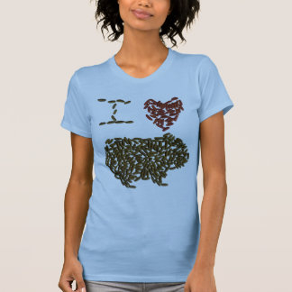I Herz-Meerschweinchen T-Shirt