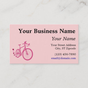 I [Herz] mein Fahrrad Visitenkarte