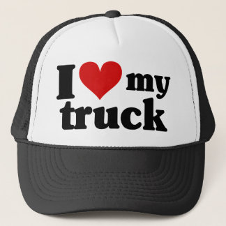 I Herz mein LKW Truckerkappe