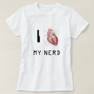 I Herz mein Nerd T-Shirt