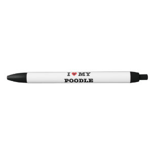 I Herz mein Pudel-Stift Kugelschreiber