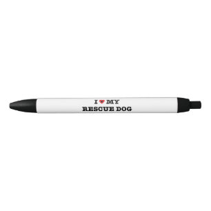I Herz mein Rettungs-Hundestift Kugelschreiber