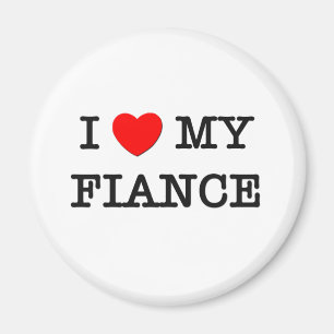 I Herz mein VERLOBTE Magnet