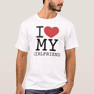 I HERZ MEINE FREUNDIN kundengerecht T-Shirt
