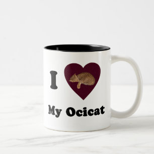 I Herz meine Ocicat Tasse