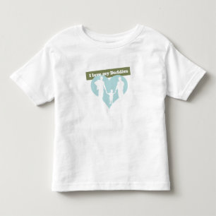I Herz meine Vatis Kleinkind T-shirt