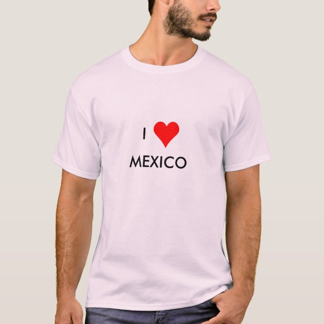 i Herz mexico T-Shirt (Vorderseite)