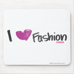I Herz-Mode-Aqua Mousepad