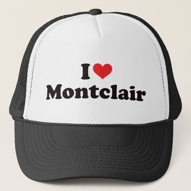 I Herz Montclair Truckerkappe (Vorderseite)