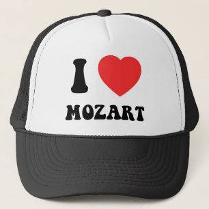 I Herz Mozart Truckerkappe