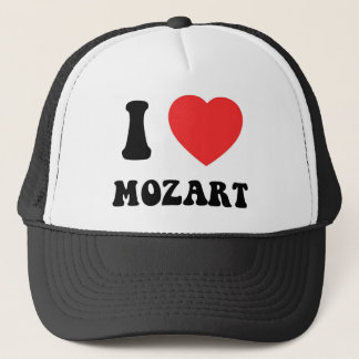 I Herz Mozart Truckerkappe