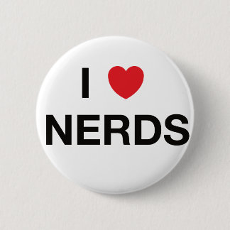 I HERZ-NERDS T - Shirt Button