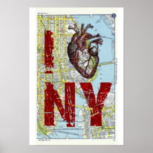 I Herz NY Poster