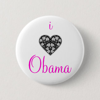 I "HERZ" OBAMA! BUTTON
