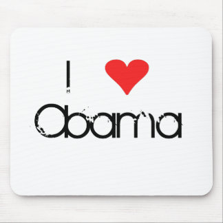 I Herz Obama Mousepad